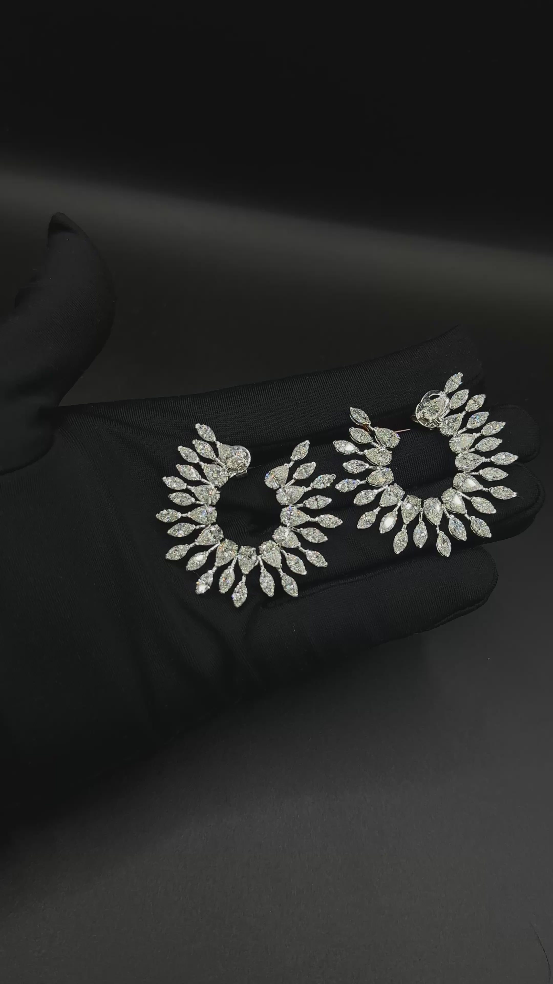 Marquis Diamond Earrings