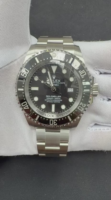 Rolex Sea Dweller 44mm Stainless Steel Black Dial Ref. 126660