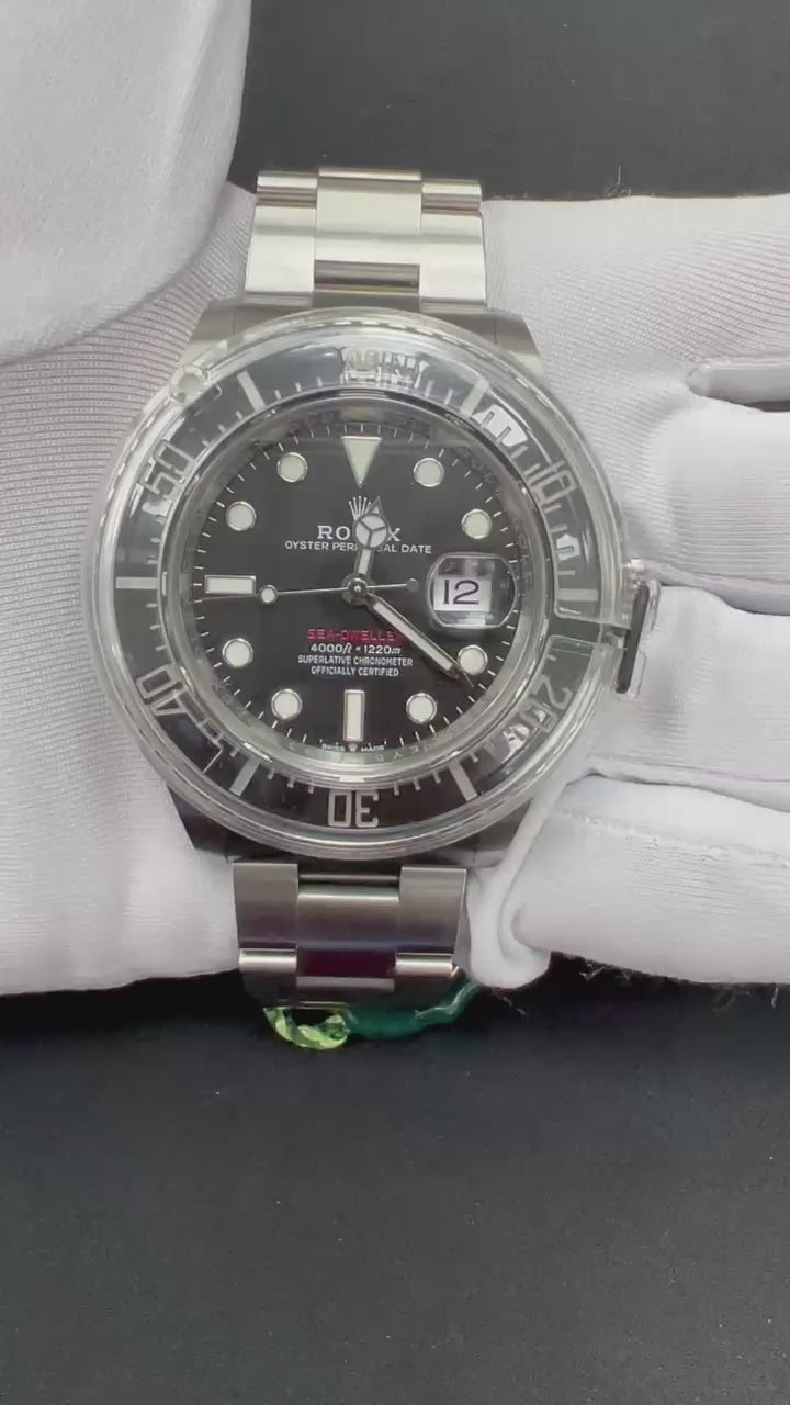 Rolex Sea Dweller 43mm Stainless Steel Black Dial Ref. 126600
