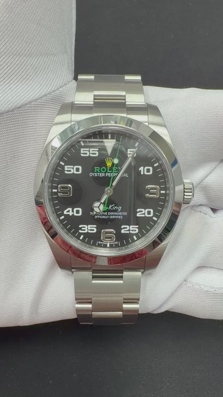 Rolex Air-King 40mm Stainless Steel Black Dial Ref. 116900